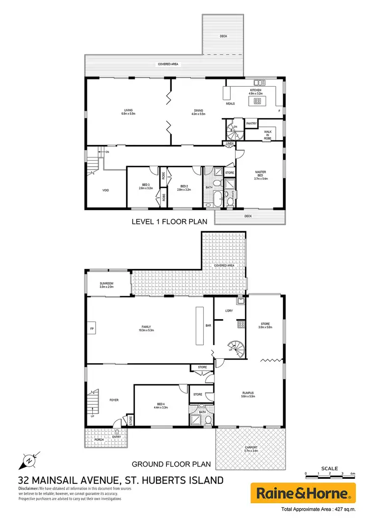Floorplan of Homely house listing, 32 Mainsail Avenue, St Huberts Island NSW 2257
