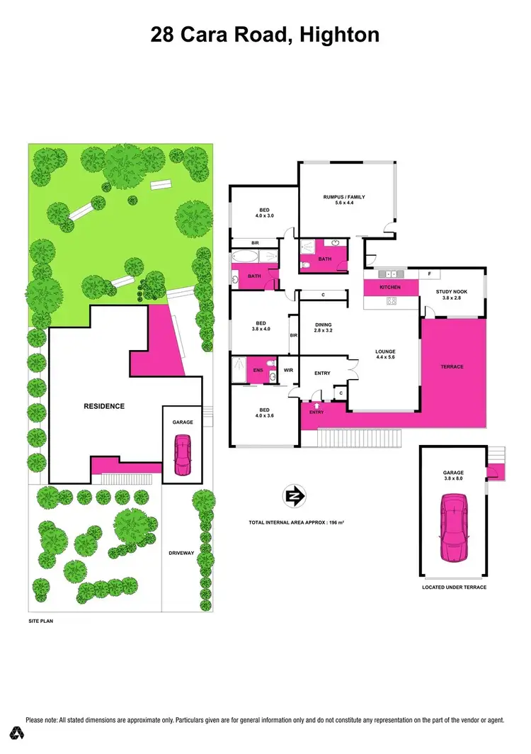 Floorplan of Homely house listing, 28 Cara Road, Highton VIC 3216