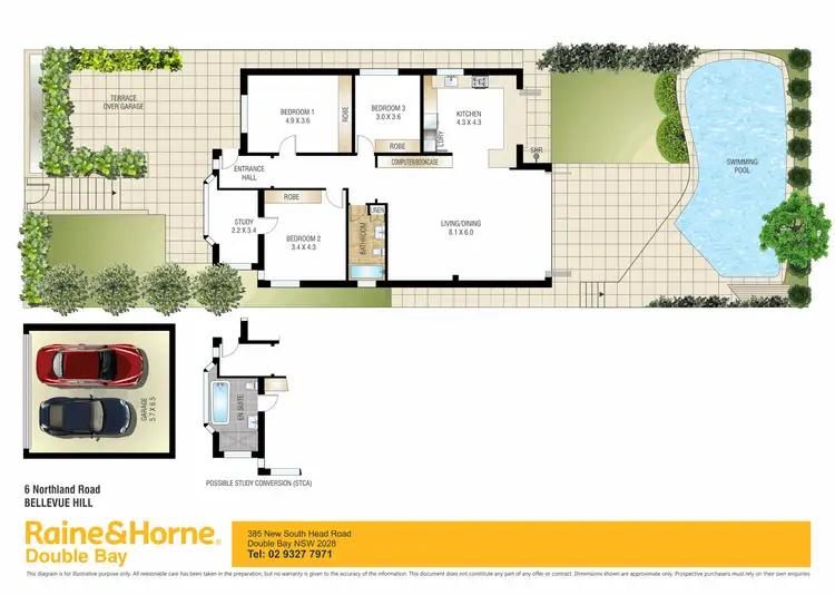 Floorplan of Homely house listing, 6 Northland Road, Bellevue Hill NSW 2023