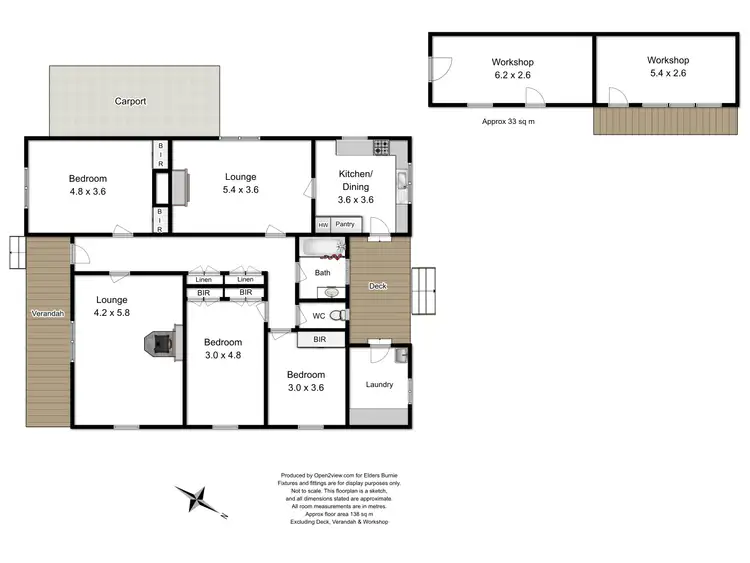 Floorplan of Homely house listing, 21 Railway Reserve, Queenstown TAS 7467
