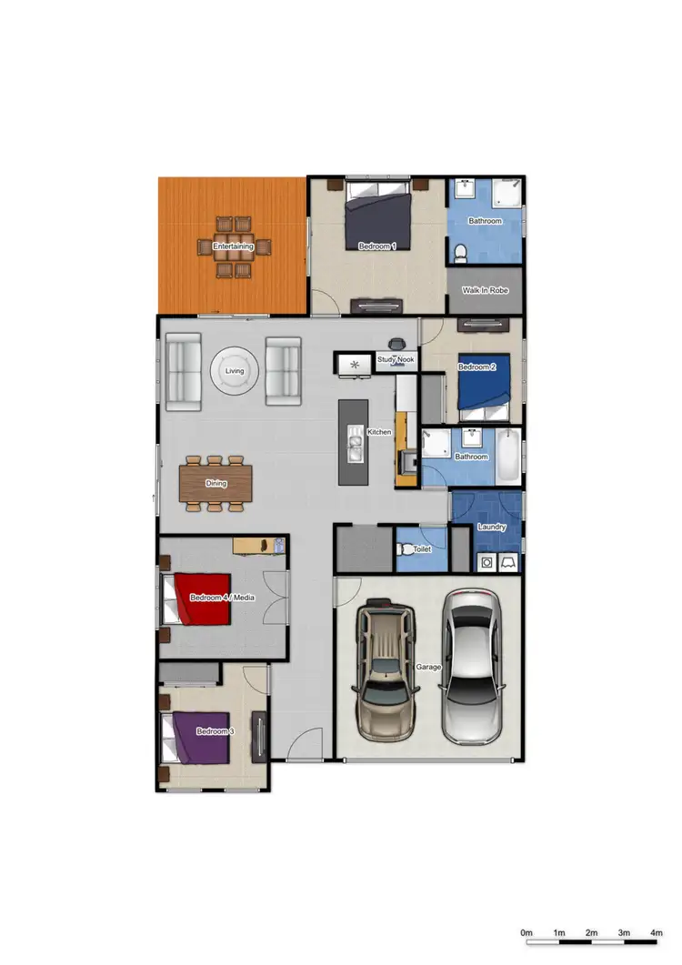 Floorplan of Homely house listing, 6 Bosewell St, Regents Park QLD 4118