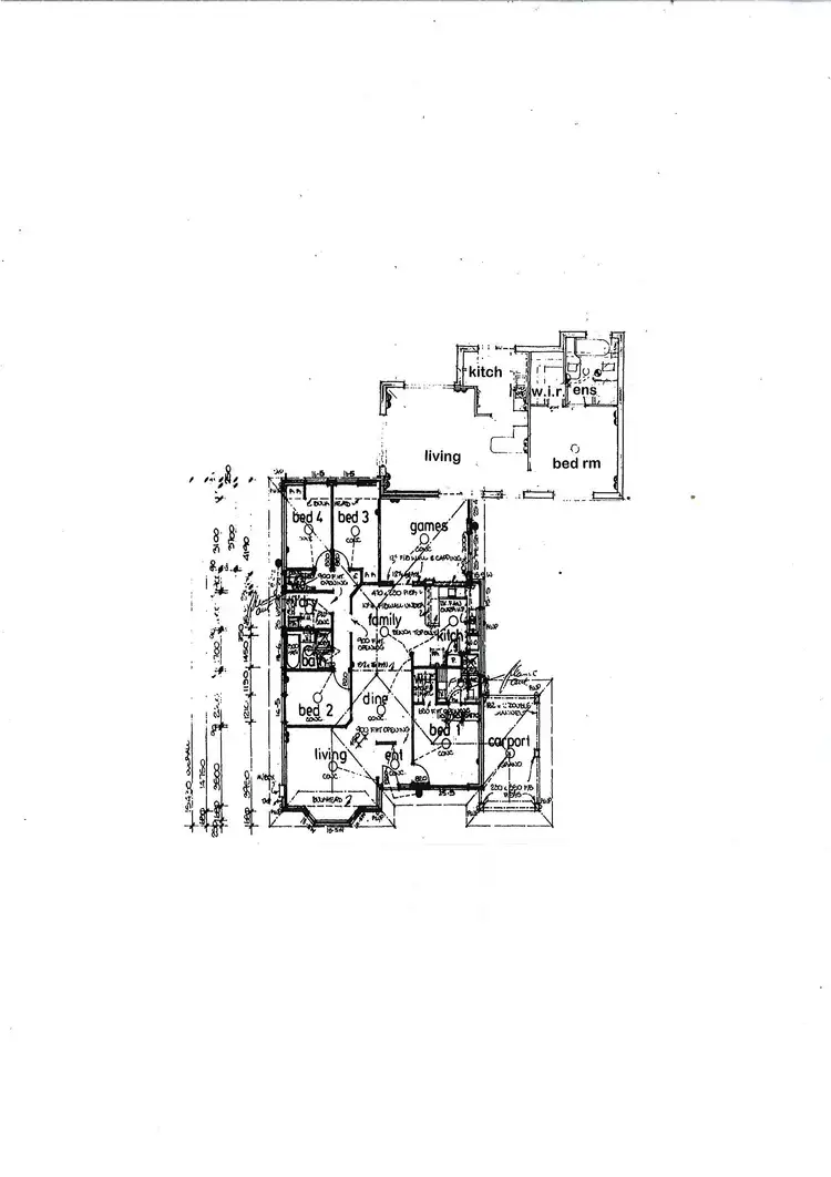 Floorplan of Homely house listing, 140 Newburn Road, High Wycombe WA 6057
