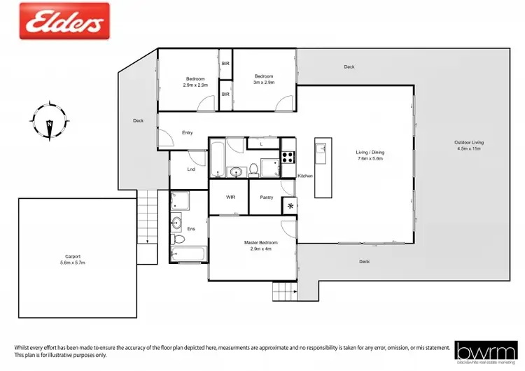 Floorplan of Homely house listing, 28 Riverview Crescent, Catalina NSW 2536