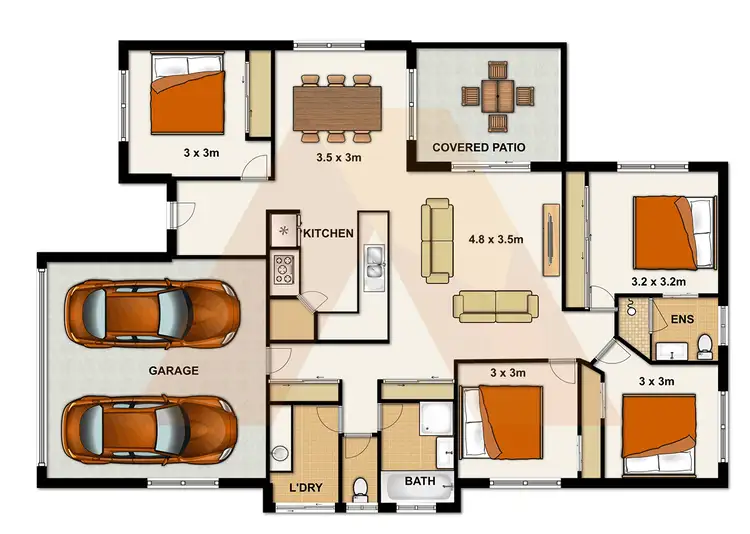 Floorplan of Homely house listing, 13A Evergreen Avenue, Loganlea QLD 4131