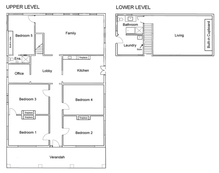 Floorplan of Homely house listing, 14 Branch Road, Stirling SA 5152