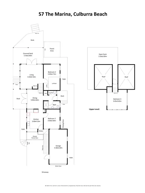 Floorplan of Homely house listing, 57 The Marina, Culburra Beach NSW 2540