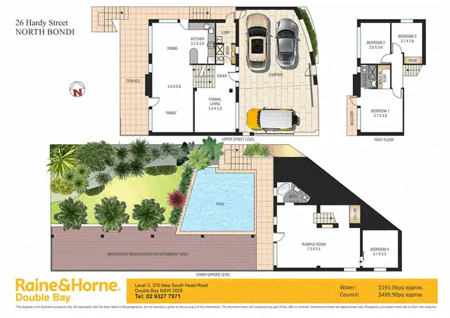 Floorplan of Homely house listing, 26 Hardy Street, North Bondi NSW 2026