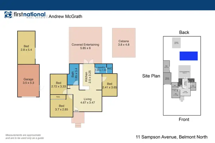 Floorplan of Homely house listing, 11 Sampson Avenue, Belmont North NSW 2280
