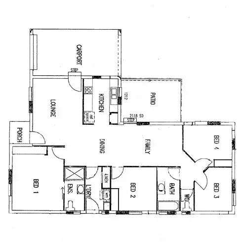 Floorplan of Homely house listing, 32 Mueller Street, Wulguru QLD 4811