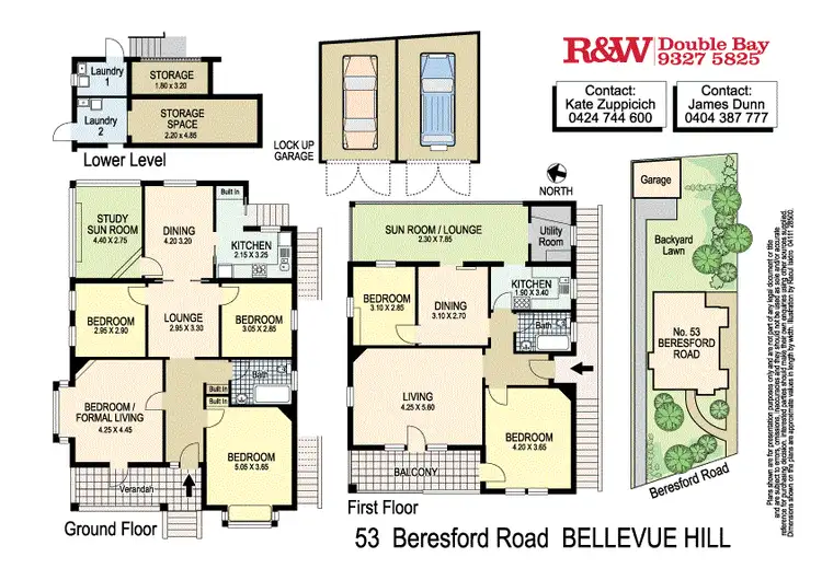 Floorplan of Homely house listing, 53 Beresford Road EDMAREE, Bellevue Hill NSW 2023