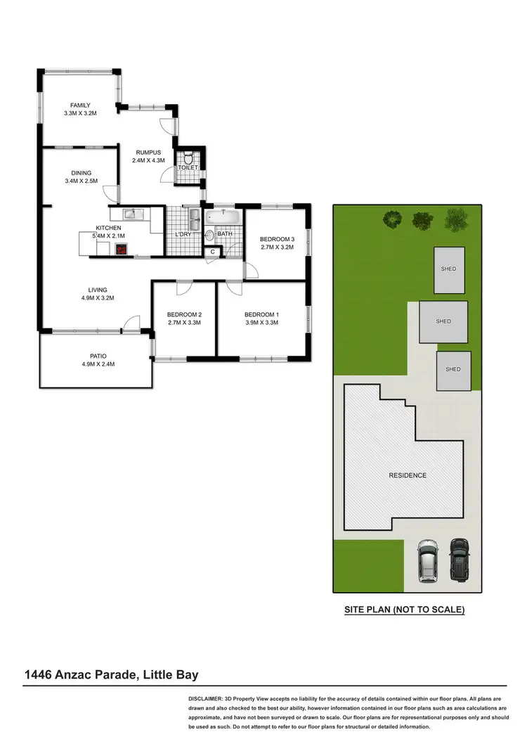 Floorplan of Homely house listing, 1446 Anzac Parade, Little Bay NSW 2036