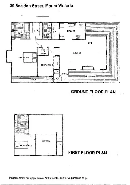 Floorplan of Homely house listing, 39 Selsdon Street, Mount Victoria NSW 2786