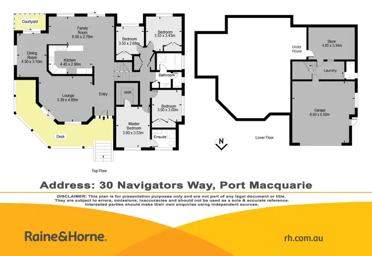 Floorplan of Homely house listing, 30 Navigators Way, Port Macquarie NSW 2444