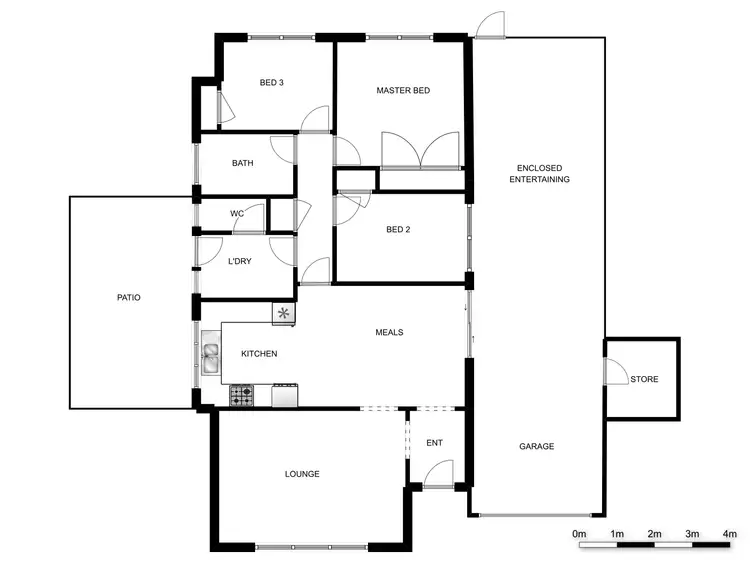 Floorplan of Homely house listing, 36A Seagull Way, Yangebup WA 6164