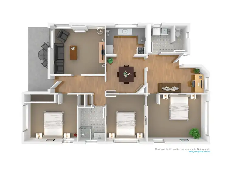 Floorplan of Homely house listing, 62 Hardy Avenue, Wagga Wagga NSW 2650