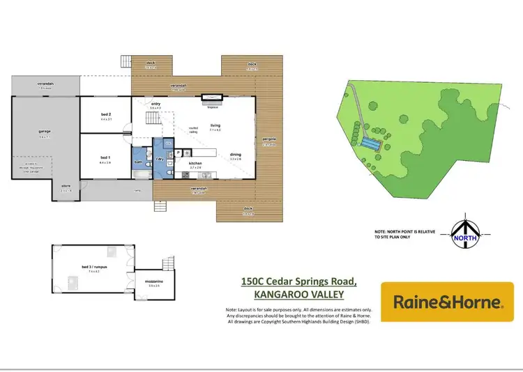 Floorplan of Homely house listing, 150C Cedar Springs Road, Kangaroo Valley NSW 2577