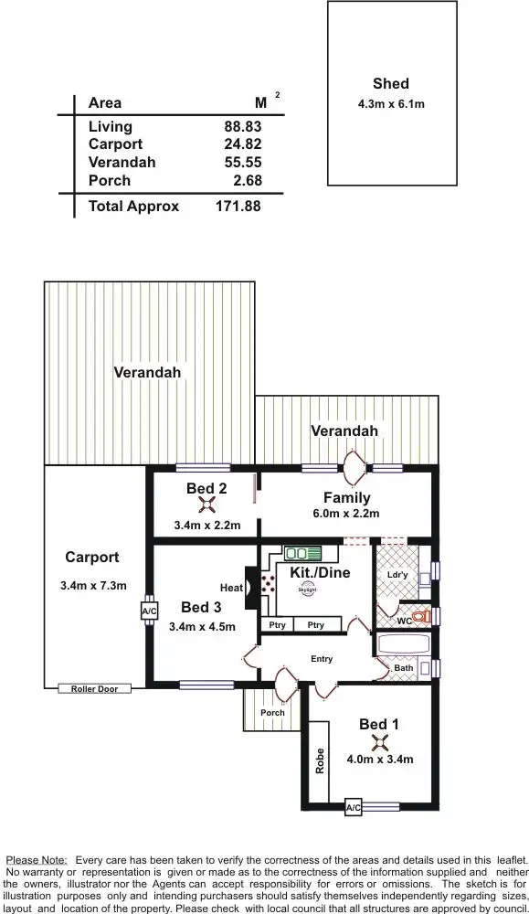 Floorplan of Homely house listing, 508 Regency Road, Enfield SA 5085