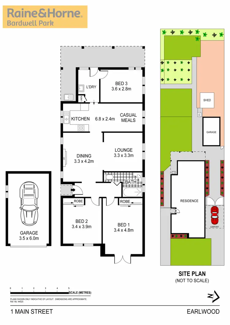 Floorplan of Homely house listing, 1 Main Street, Earlwood NSW 2206