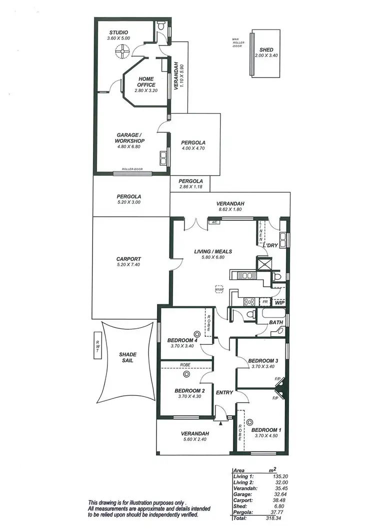 Floorplan of Homely house listing, 14 Blanche Avenue, Magill SA 5072