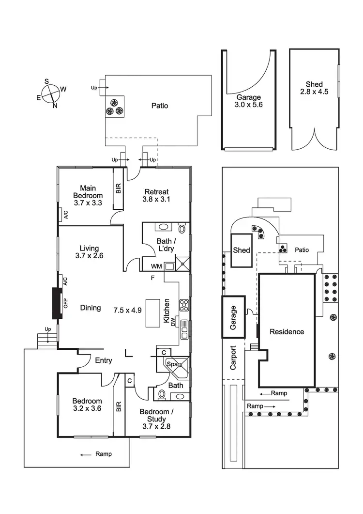 Floorplan of Homely house listing, 16 Oxford Street, Frankston VIC 3199