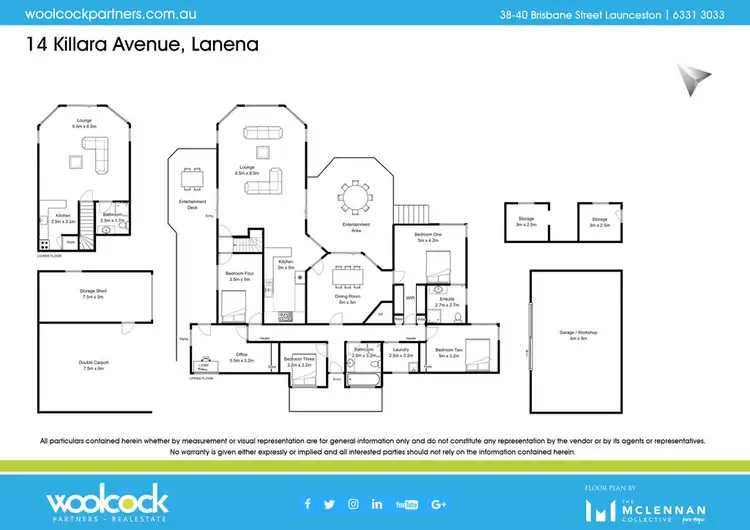 Floorplan of Homely house listing, 14 Killara Avenue, Lanena TAS 7275