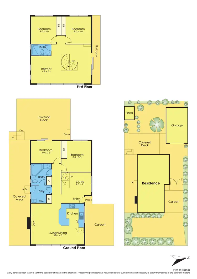 Floorplan of Homely house listing, 107 Grieve Parade, Altona VIC 3018