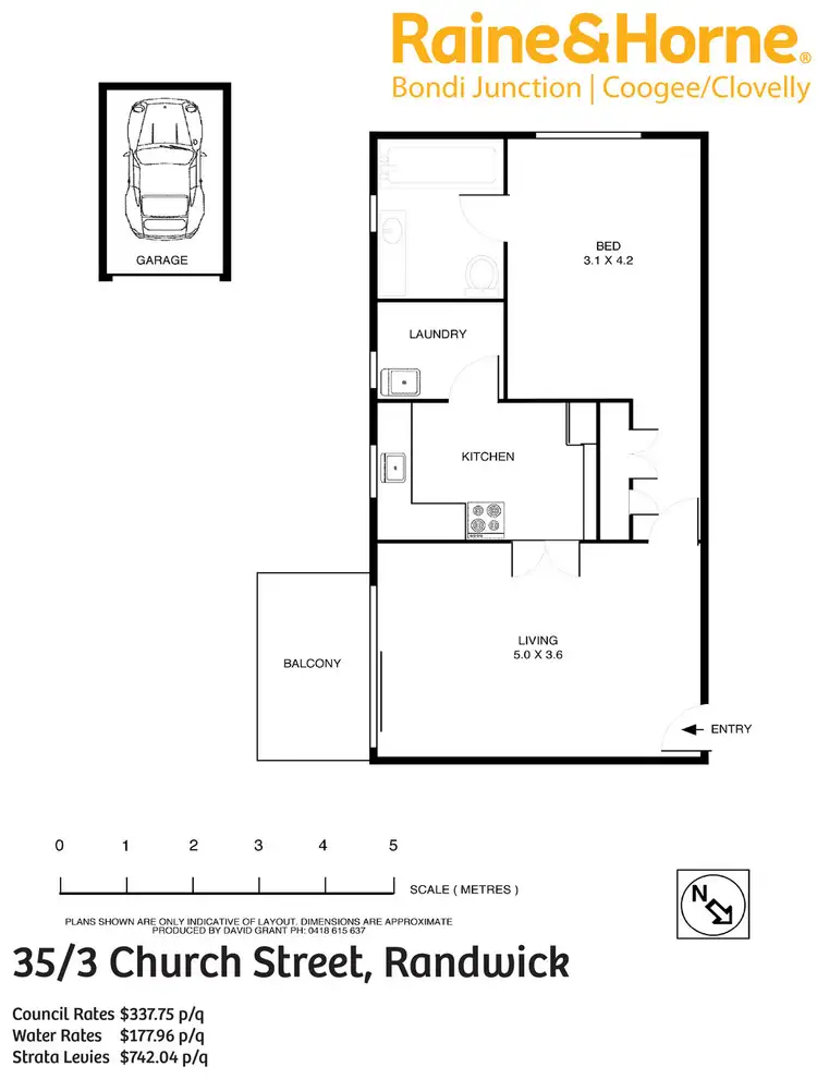 Floorplan of Homely apartment listing, 35/3 Church Street, Randwick NSW 2031