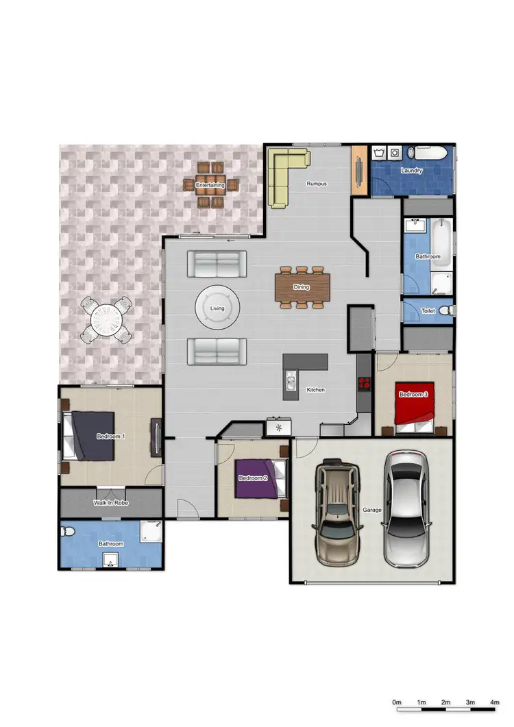 Floorplan of Homely house listing, 8 Wendt Pl, Edens Landing QLD 4207