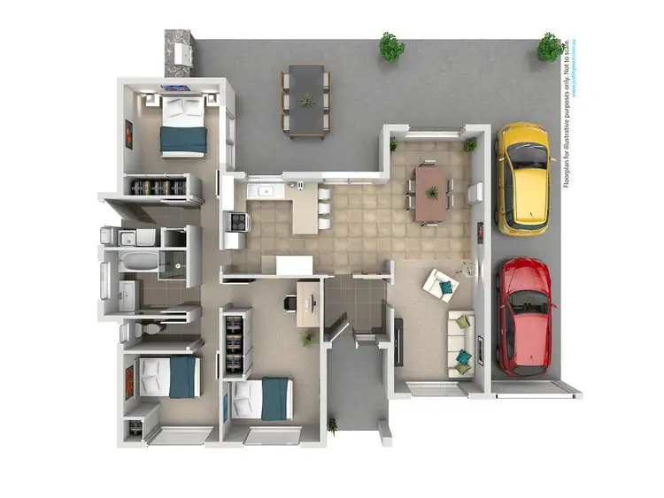 Floorplan of Homely house listing, 22 Adjin Street, Mount Austin NSW 2650