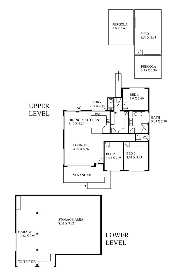 Floorplan of Homely house listing, 8 Holroyd Avenue, Port Lincoln SA 5606