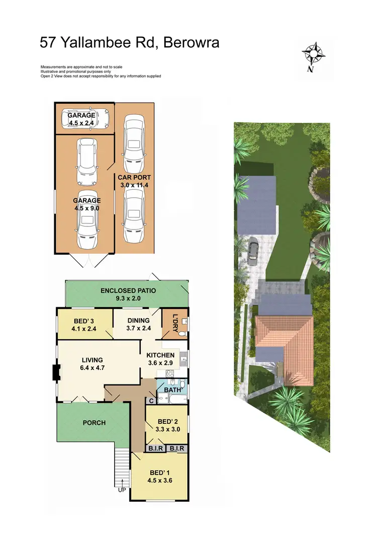 Floorplan of Homely house listing, 57 Yallambee Rd, Berowra NSW 2081