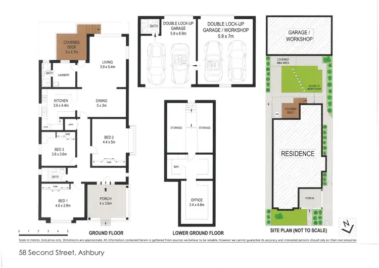 Floorplan of Homely house listing, 58 Second Street, Ashbury NSW 2193