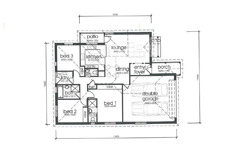 Floorplan of Homely house listing, Unit 4, 35-41 Watson Road, Moss Vale NSW 2577