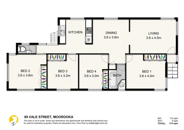 Floorplan of Homely house listing, 89 Vale Street, Moorooka QLD 4105