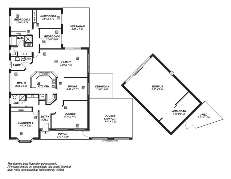 Floorplan of Homely house listing, 19 Smugglers Drive, Seaford Rise SA 5169