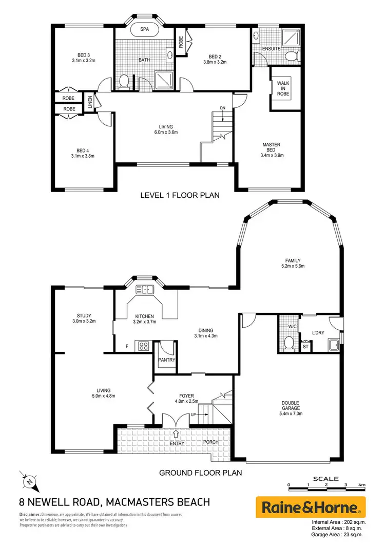 Floorplan of Homely house listing, 8 Newell Road, Macmasters Beach NSW 2251