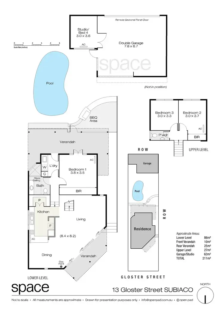 Floorplan of Homely house listing, 13 Gloster Street, Subiaco WA 6008