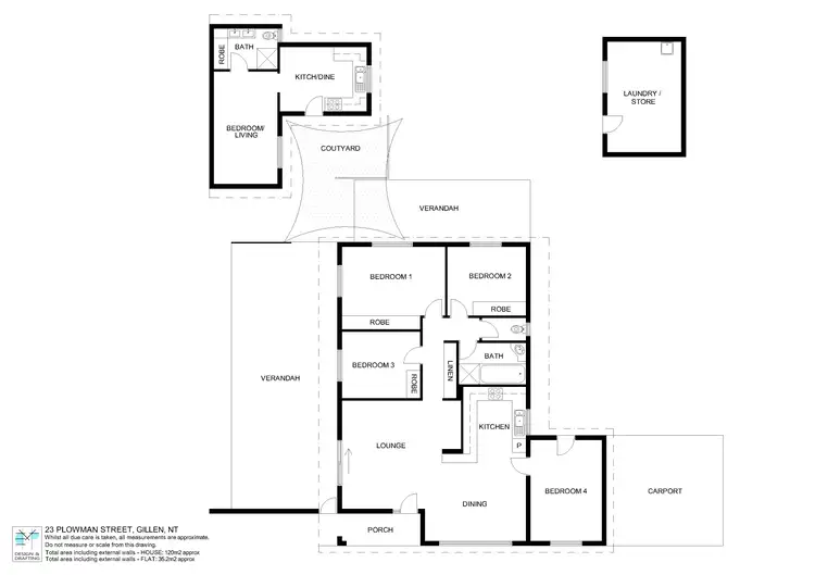 Floorplan of Homely house listing, 23 Plowman Street, Gillen NT 870