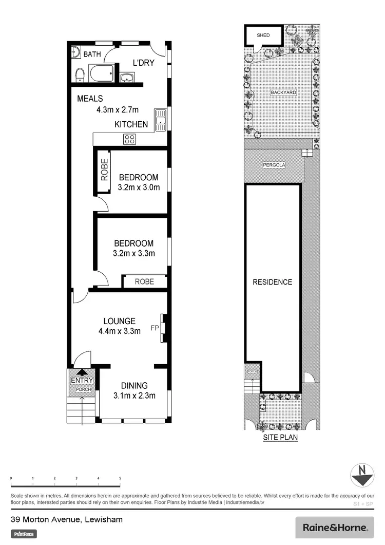 Floorplan of Homely house listing, 39 Morton Avenue, Lewisham NSW 2049