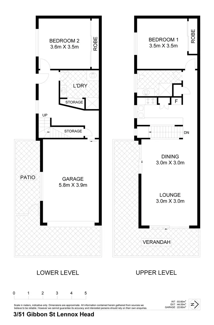 Floorplan of Homely unit listing, 3/51 GIBBON STREET, Lennox Head NSW 2478