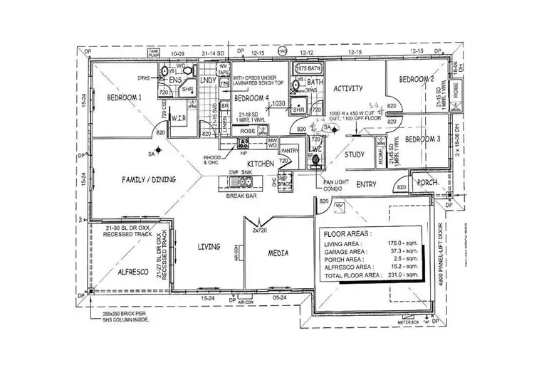 Floorplan of Homely house listing, 8 Monarch Street, Meringandan West QLD 4352