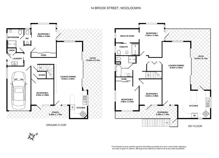 Floorplan of Homely house listing, 14 Brook Street, Wooloowin QLD 4030