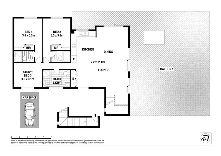 Floorplan of Homely unit listing, 7/49 Penshurst Street,, Penshurst NSW 2222