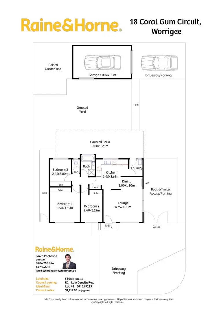 Floorplan of Homely house listing, 13 Barramundi Avenue, North Nowra NSW 2541