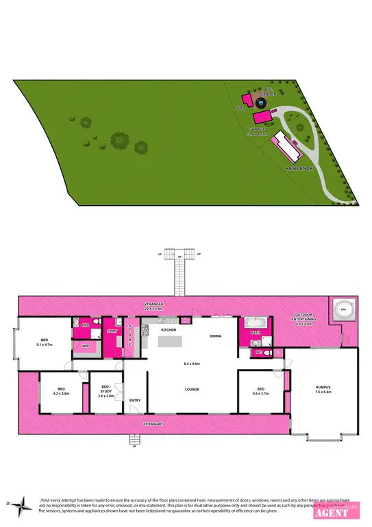 Floorplan of Homely house listing, 824 Teesdale-Inverleigh Road, Teesdale VIC 3328