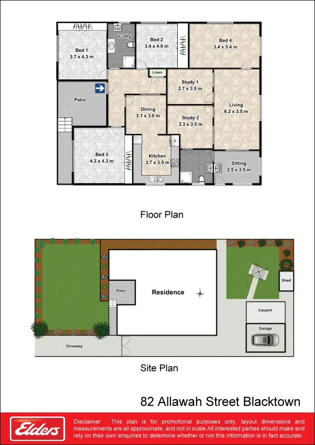 Floorplan of Homely house listing, 82 Allawah Street, Blacktown NSW 2148
