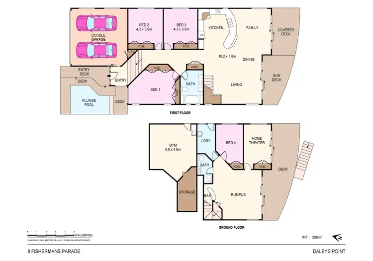 Floorplan of Homely house listing, 8 Fishermans Parade, Daleys Point NSW 2257