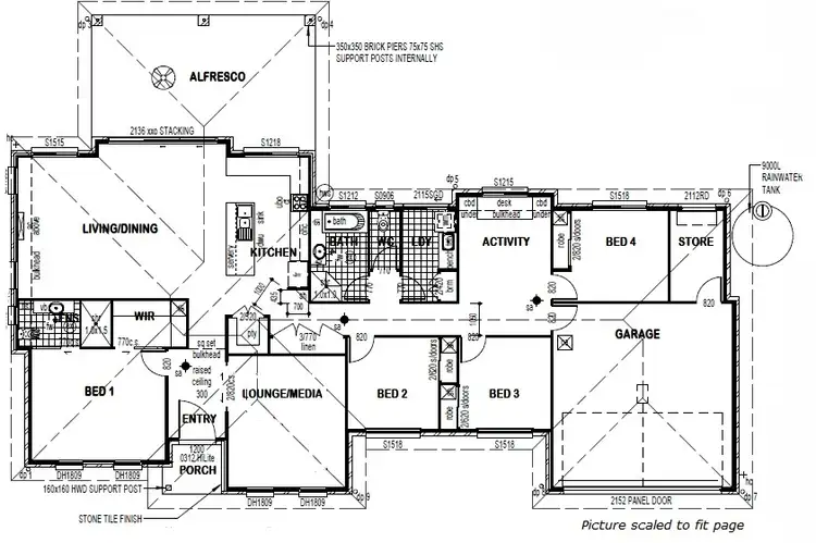 Floorplan of Homely house listing, 10 Kennard Street, Westbrook QLD 4350