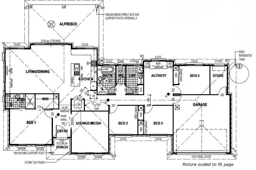 Floorplan of Homely house listing, 10 Kennard Street, Westbrook QLD 4350