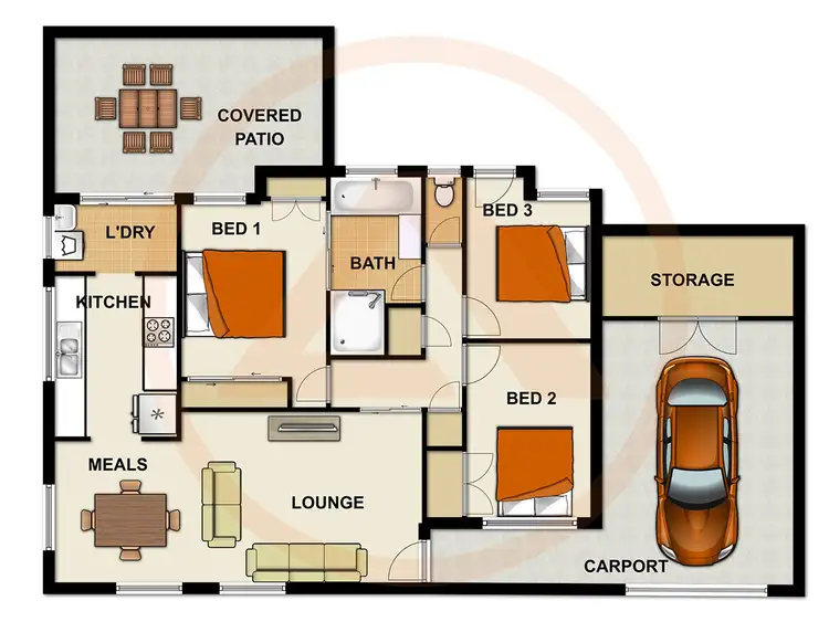 Floorplan of Homely house listing, 311 Blunder Rd, Durack QLD 4077
